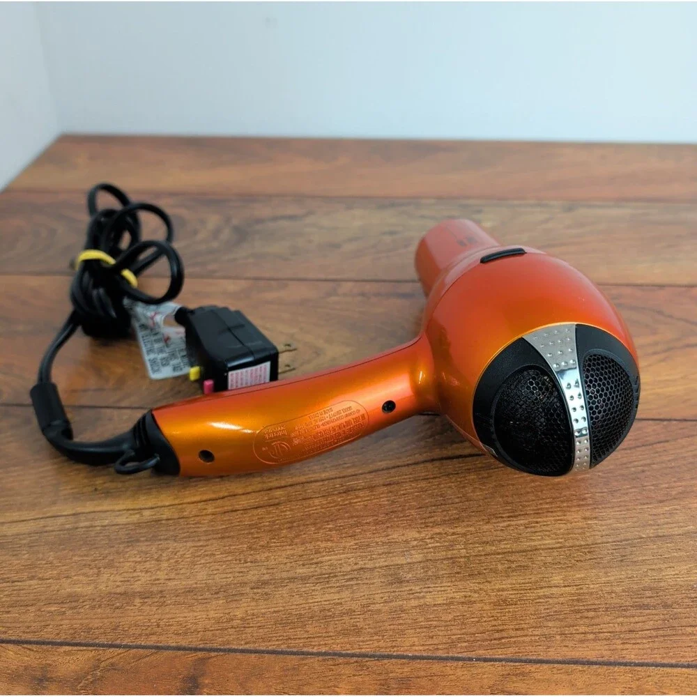 Metallic Orange CONAIR Hair Dryer Infiniti Pro Conair Hair Dryer Hot Warm Cool